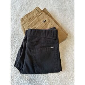 Vans 2-PACK KIDS BOYS SIZE 14/27 SKATE Shorts Black‎